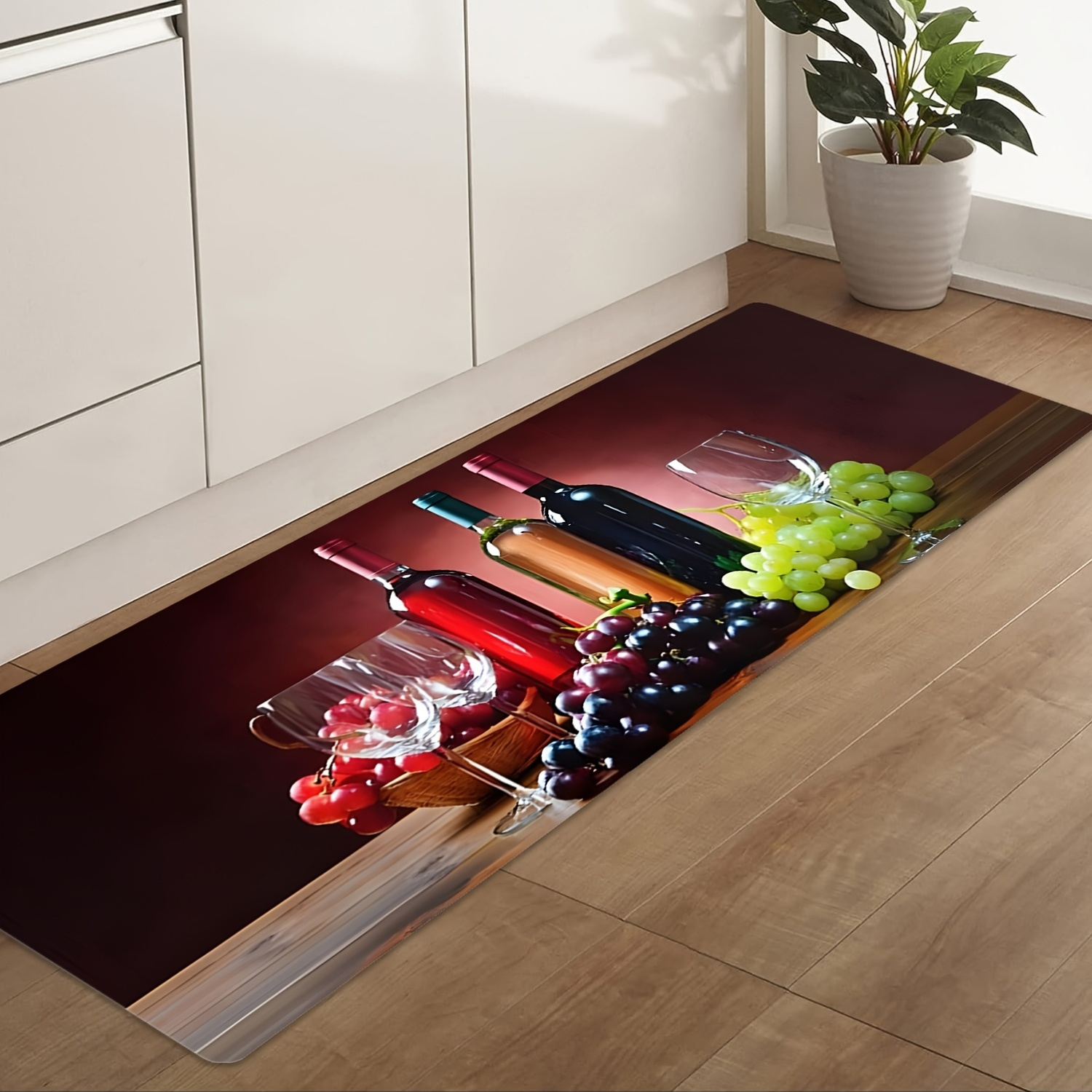 Commercial Printing Supplies Usa - Tappeto lungo con stampa di uva