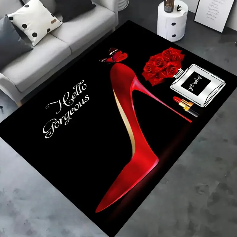 Commercial Printing Supplies Usa - Tappeto Rosso con Stampa Tacco Alto,