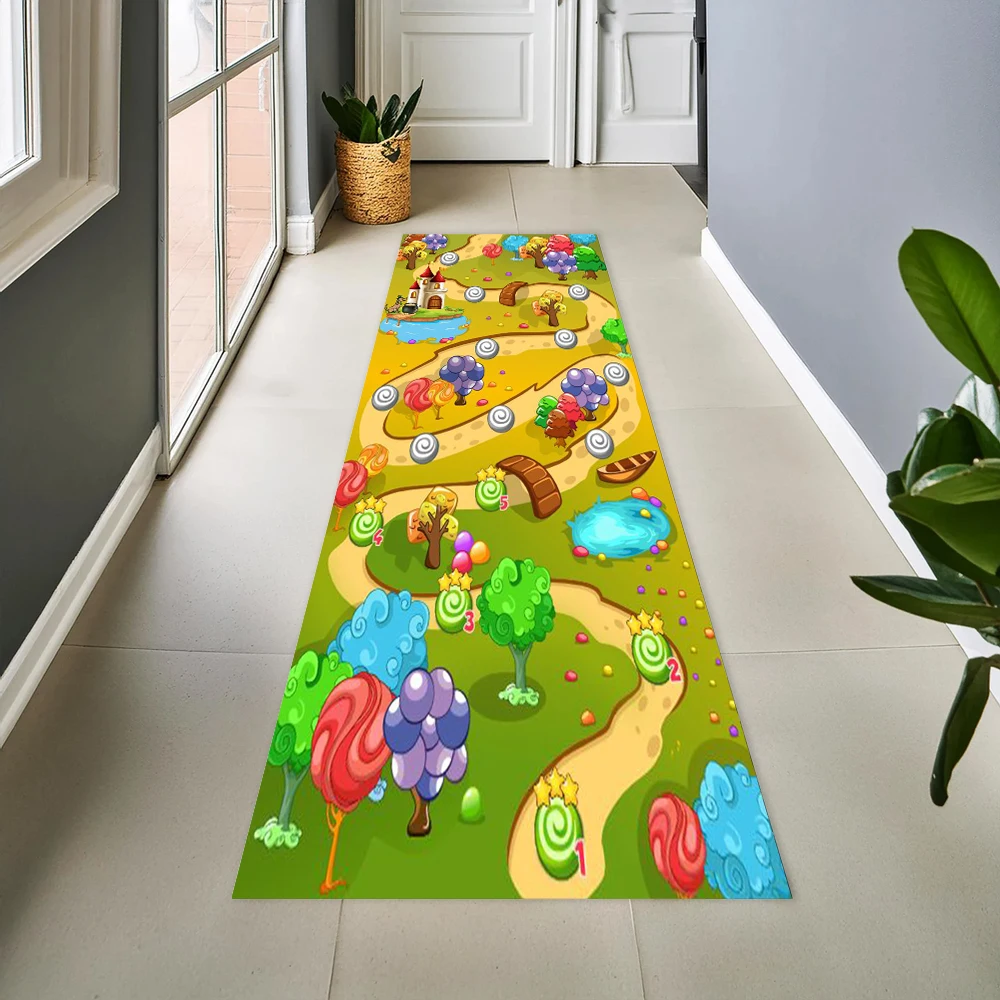 Commercial Road Printing - Tappeto Stampato con Disegni di Cartoni