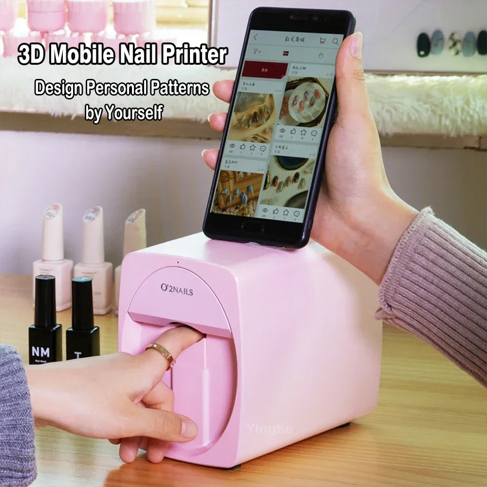 Commercial Nail Printing Machine - Stampante per unghie intelligente Macchina per