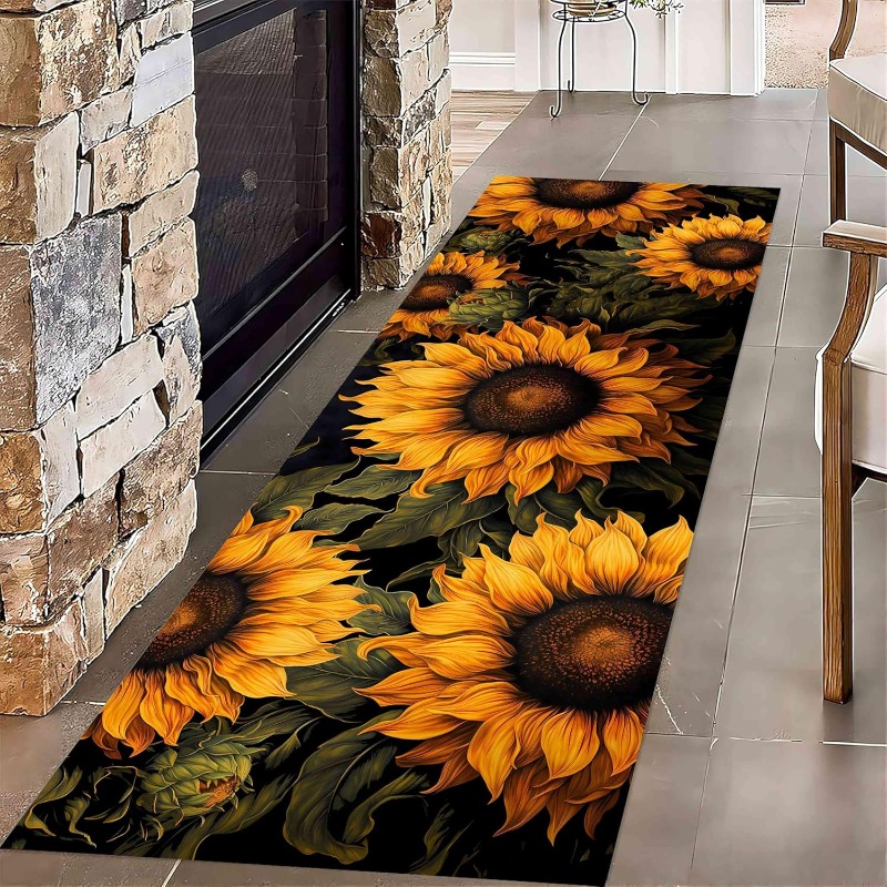 Commercial Printing Format - Tappeto runner fiore visione 3D Tappetino