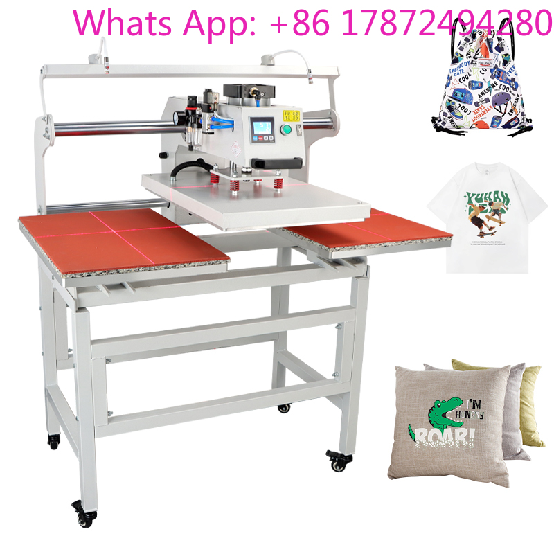Commercial Shirt Printing Machine - Pressa a Caldo Elettrica Doppia per