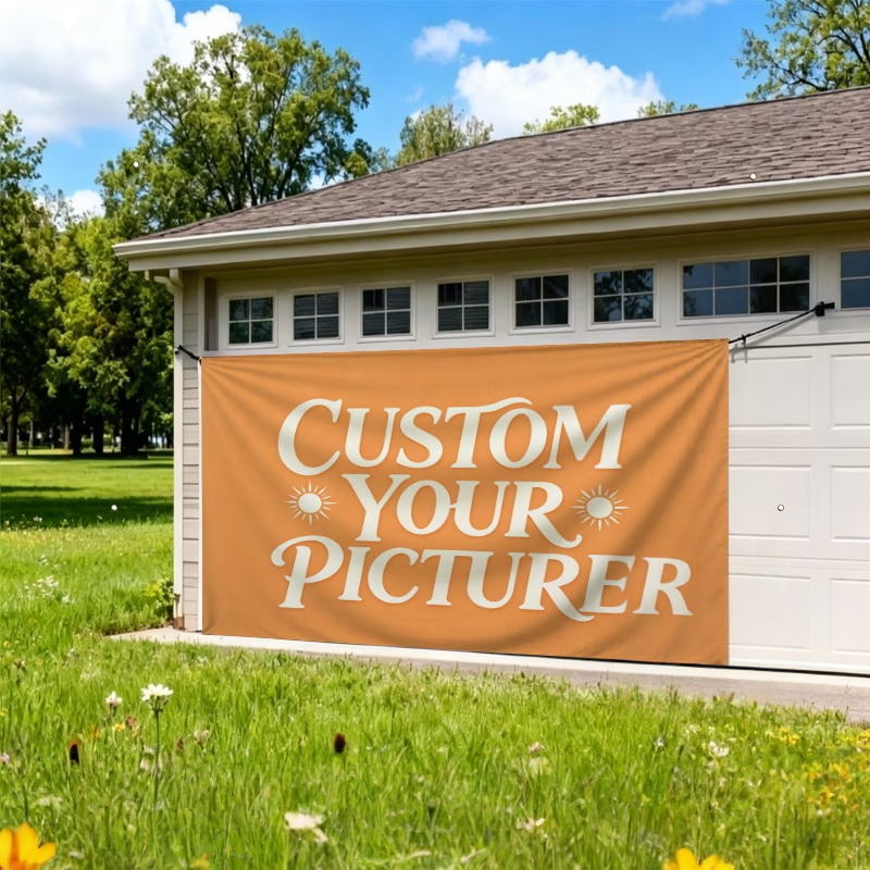 Commercial Printing Market - Bandiere Pubblicitarie Personalizzate per Esterni, Resistenti