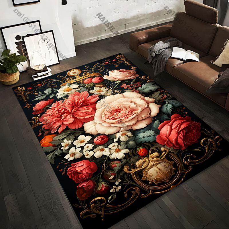 Commercial Printing And Design - Tappeti stampati con eleganti motivi floreali