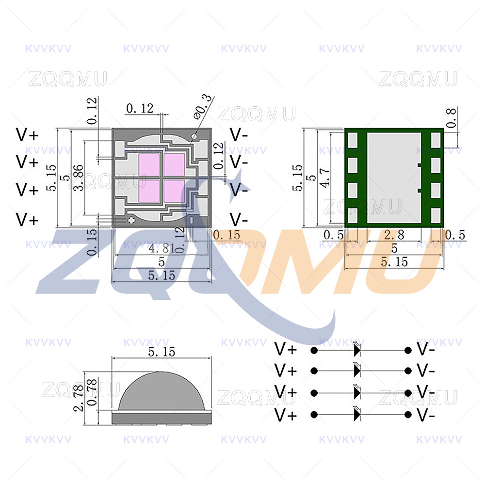 1 Pezzo Chip LED UV 10W 365 37 - Uv Led Lamp Printer recensione e prezzo