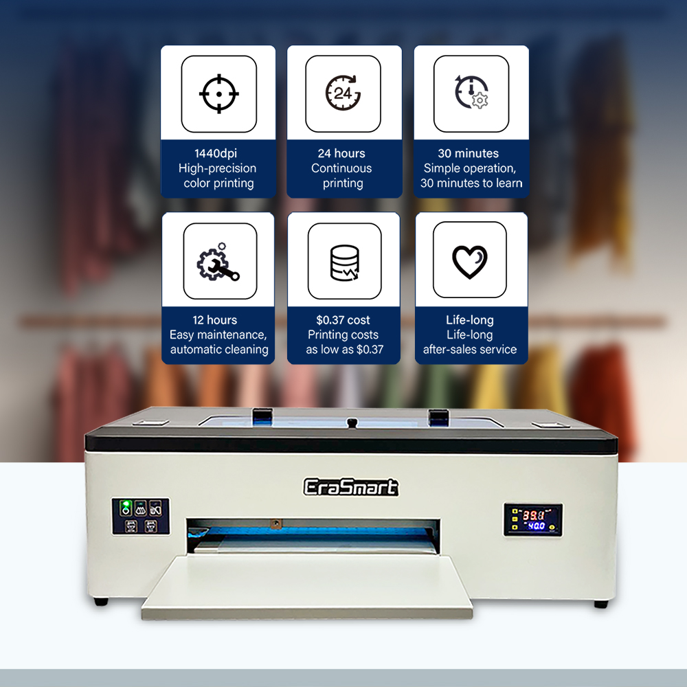 EraSmart 1390 testina di stamp - Commercial Shirt Printing Machine recensione e prezzo
