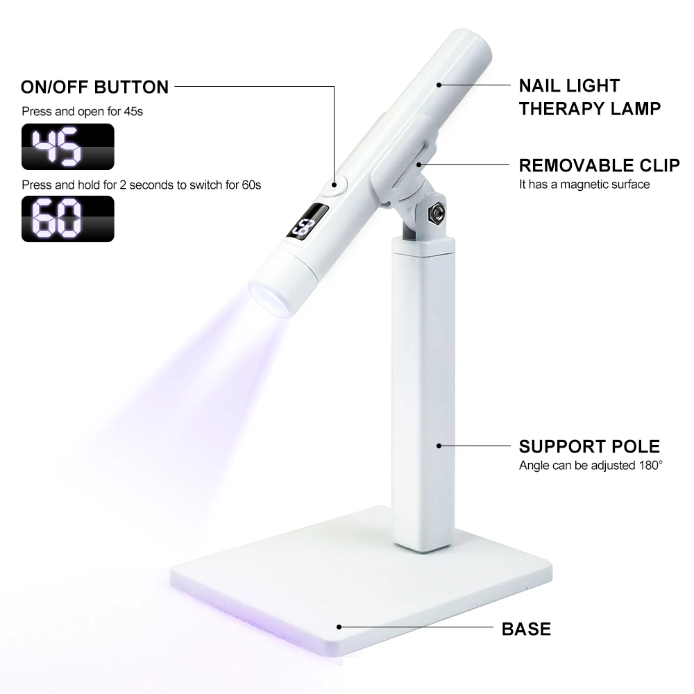 Mini Nail Art UV LED Light ric - Uv Led Lamp Printer recensione e prezzo
